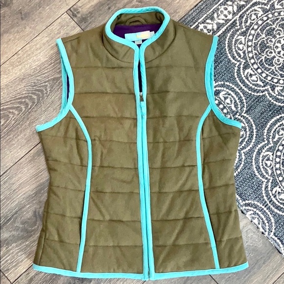 Boden Quilted Wool Vest